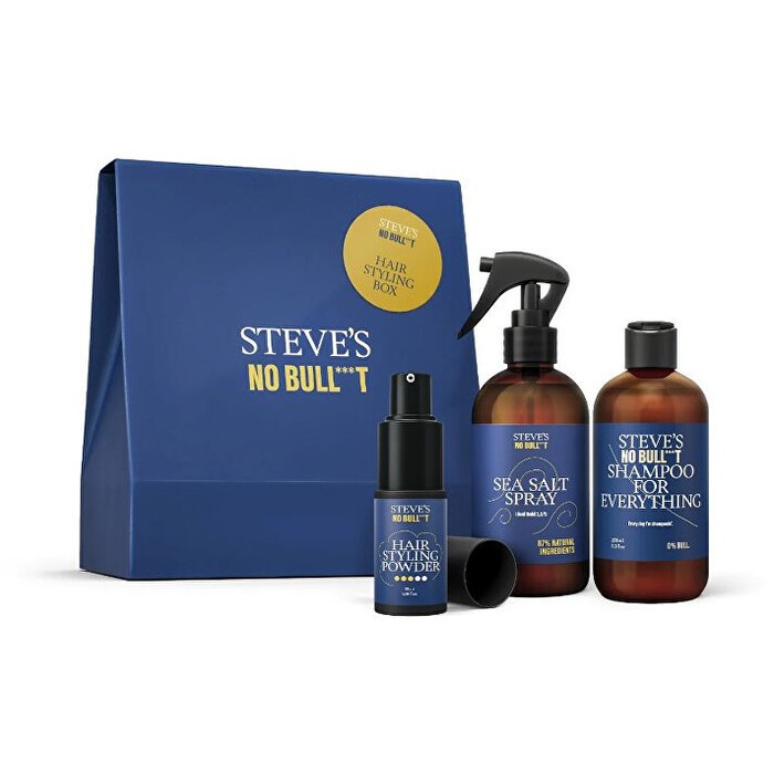 Steves No BullT Cofanetto per lo styling dei capelli Set regalo uomo