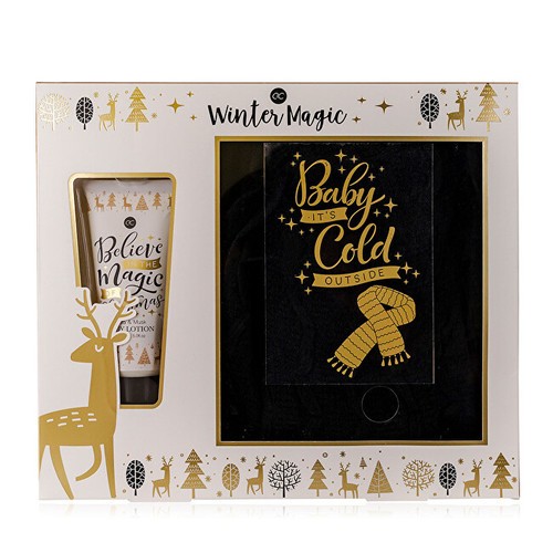 Accentra Winter Magic Set Set regalo per la cura del corpo con sciarpa Donna
