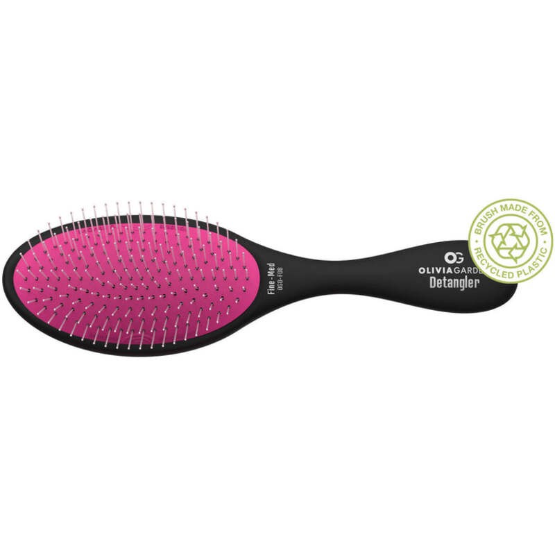 Olivia Garden Detangler Black Fine-Med OGD-F08