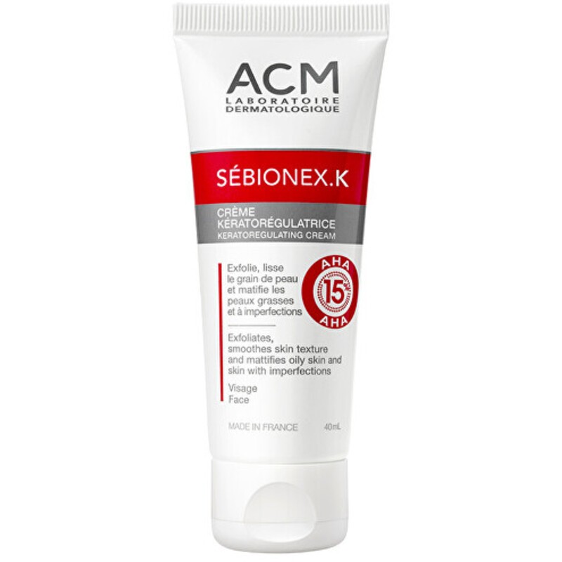 ACM AHA Acid Sbionex K Crema cheratoregolatrice Crema cheratoregolatrice per pelli problematiche e contenuto 40ml Donna