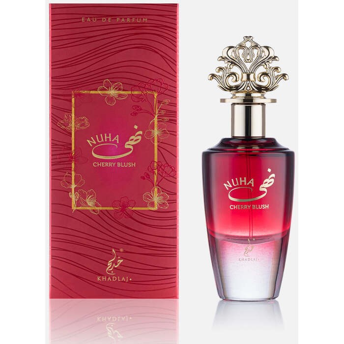 Khadlaj Nuha Cherry Blush eau de parfum uomo 85ml