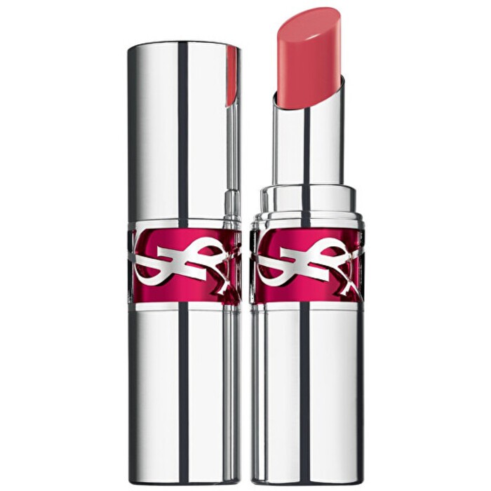 Yves Saint Laurent Rossetto lucido Rouge Volupte Candy Glaze Lipstick 3,2 g - Tonalità: 5 Pink Satisfaction donna