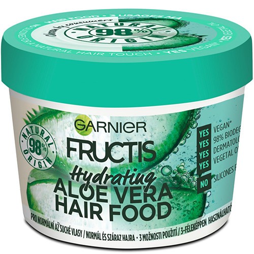 Garnier Fructis Hair Food Aloe Vera Hydrating Mask Hair Mask Donna 400ml