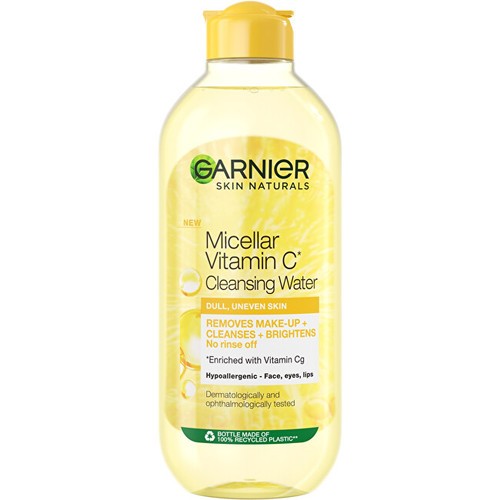 GARNIER Skin Naturals Acqua micellare schiarente Acqua micellare con vitamina C 400ml Donna