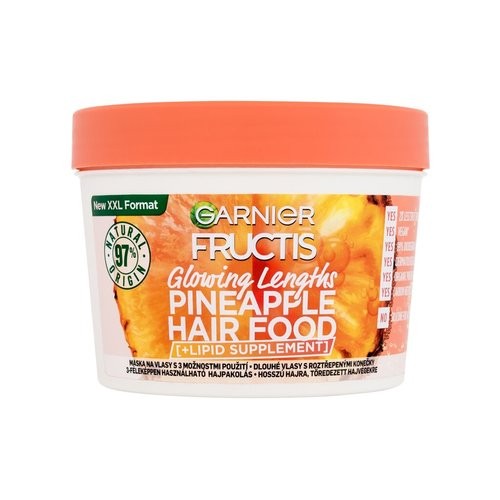 Garnier Fructis Hair Food Pineappleglowing Lengths Mask Hair Mask Donna 400ml