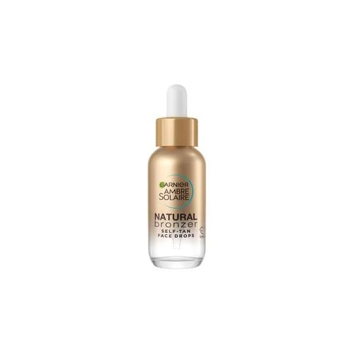 Garnier Ambre Solaire Natural Bronzer SelfTan Face Drops Self Tanning Product Unisex 30ml