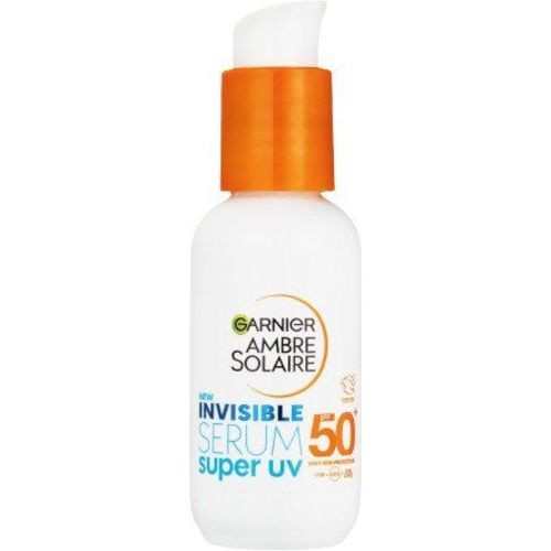 Garnier Ambre Solaire Super UV Invisible Serum Face Sun Care Unisex 30ml