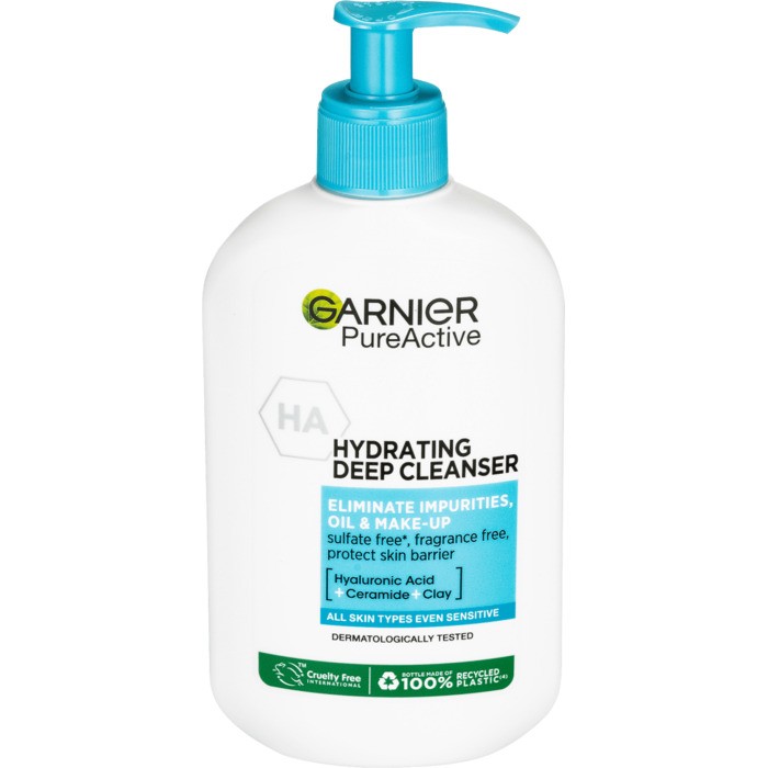 GARNIER Pure Active Hydrating Deep Cleanser istic gel donna 250ml