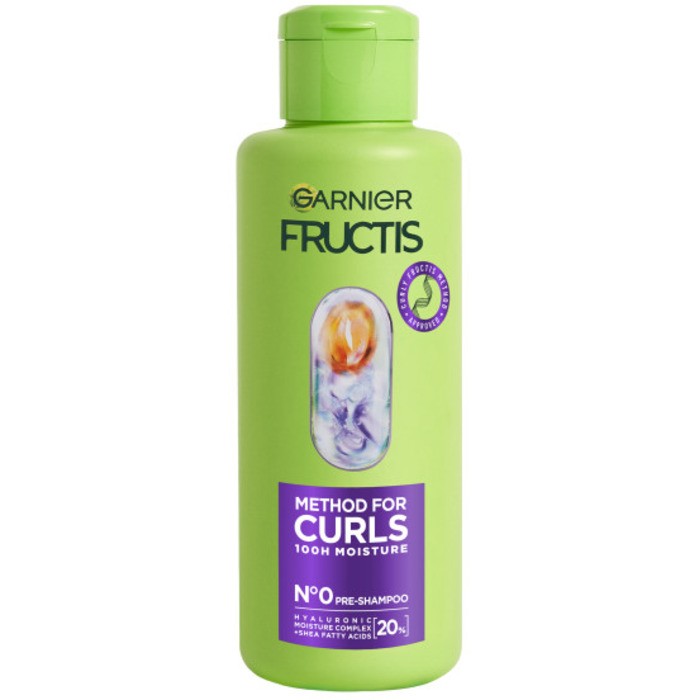 GARNIER Fructis Method For Curls Pre-Shampoo - Moisturizing pre-shampoo treatment for dry wavy and curly hair donna 200ml
