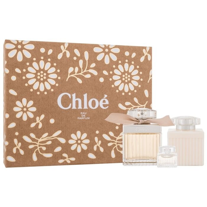 Chlo Chloe Gift Set eau de parfum 75 ml lozione corpo 100 ml e Chlo Chlo miniatura eau de parfum 5 ml donna 75ml