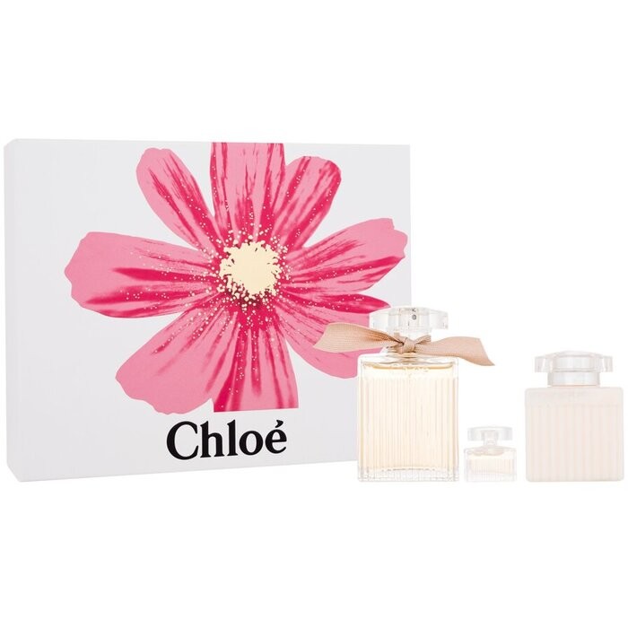Chloé Chloe Gift Set eau de parfum 100 ml, body lotion 100 ml and miniature eau de parfum 5 ml donna 100ml