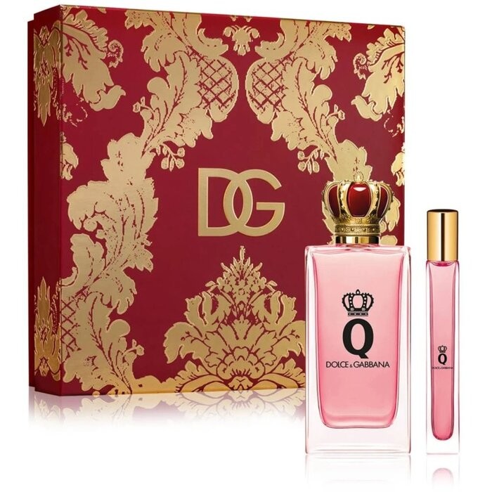 Dolce Gabbana Q by Dolce & Gabbana Gift set eau de parfum 100 ml and miniature eau de parfum 10 ml donna 100ml