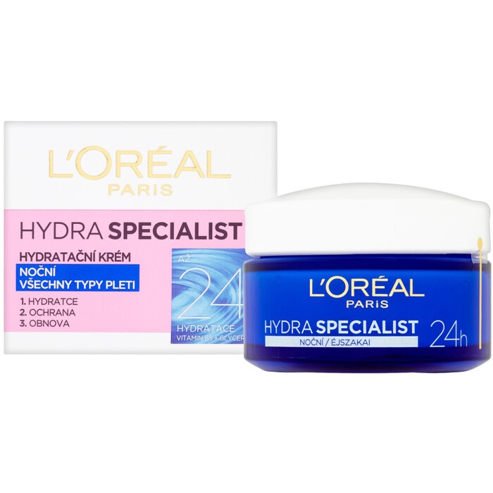 L Oral Crema Idratante Notte Triplo Attivo 50ml 50ml Donna