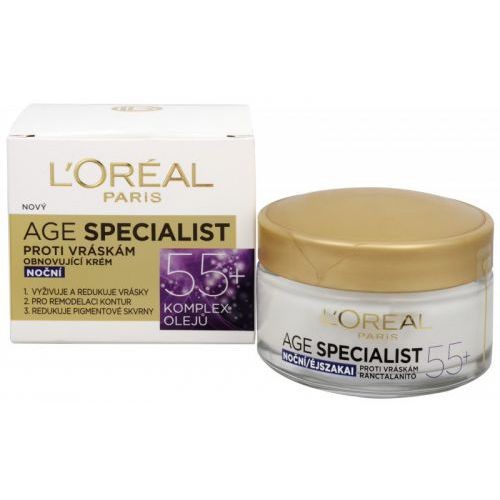 L Oral Crema Antirughe Notte Et 55 Specialista 50ml Donna