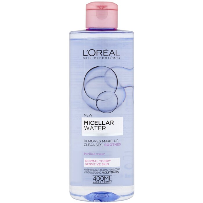 L'Oréal Paris Acqua micellare per pelli sensibili da normali a secche Acqua micellare 3in1 400ml donna