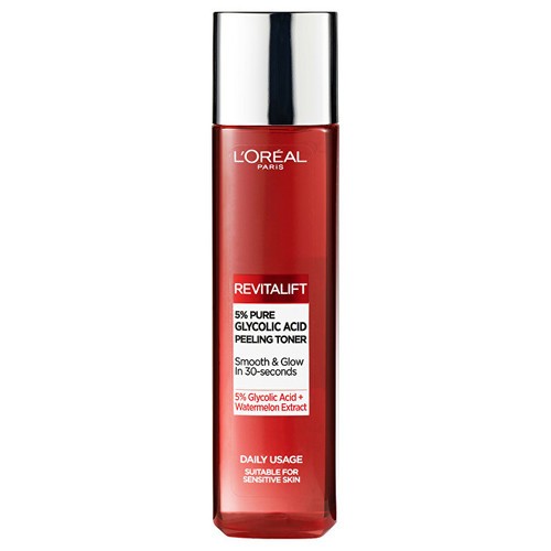 L Oral Revitalift Peeling Toner Tonico esfoliante per la pelle 180ml Donna