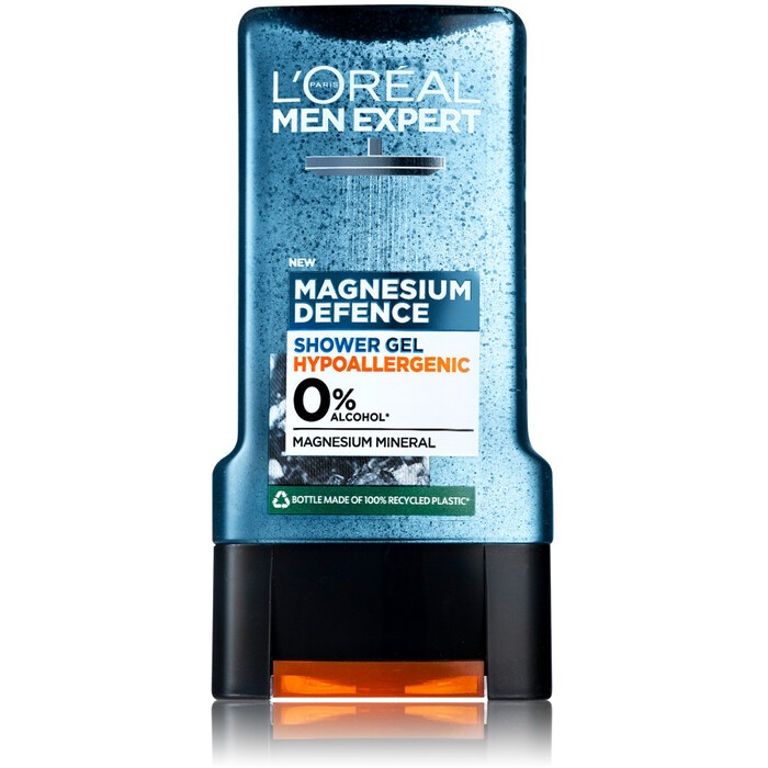LOral Gel doccia Men Expert per la difesa del magnesio uomo 300ml