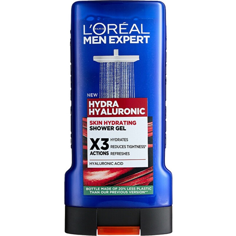 L´Oréal Men Expert Hydra Hyaluronic Shower Gel - Hydrating shower gel uomo 300ml