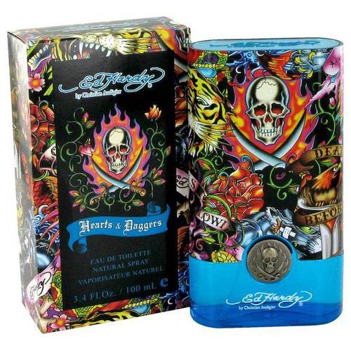 Ed Hardy Cuori e pugnali per gli uomini Eau de toilette Uomo 100ml