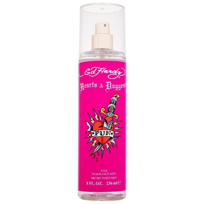 Ed Hardy Ed Hardy Hearts & Daggers Body Spray donna 236ml