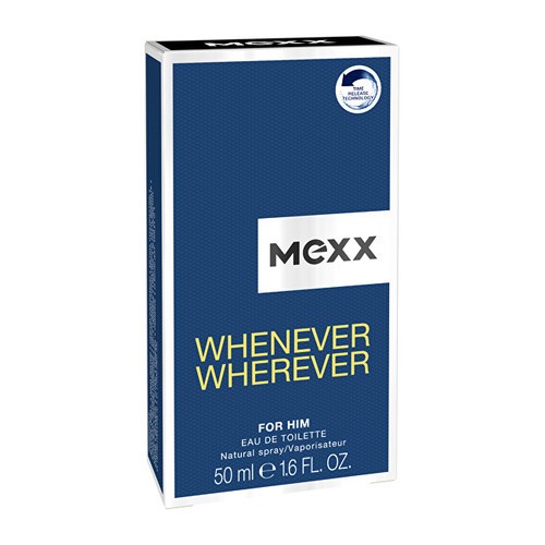 Mexx Whenever Wherever for Him Eau De Toilette 30 ml uomo