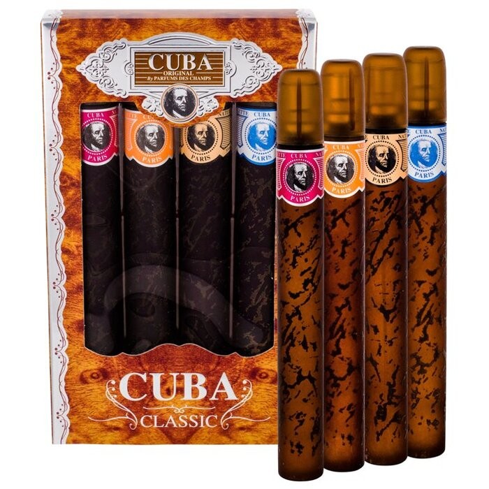 Cuba Cuba Classic Gift Set Cuba Gold 35ml Cuba Orange Eau de toilette da Uomo 140ml