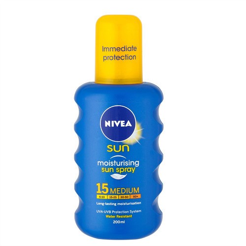 Nivea Sun Protect Moisture SPF15 Sun Body Lotion Unisex 200ml