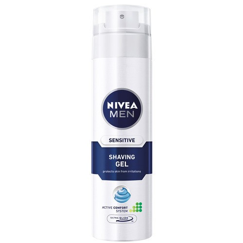 Nivea Gel da barba sensibile 200ml 200ml Uomo