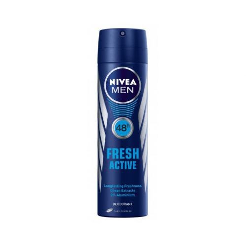 Nivea Active Fresh Deodorante Deodorante Spray per Uomo 150ml Uomo