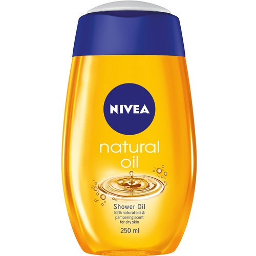 Nivea Olio doccia naturale per pelli secche 200ml Donna