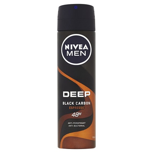 Nivea Uomo Deep Espresso Spray Antitraspirante 150ml 150ml Uomo