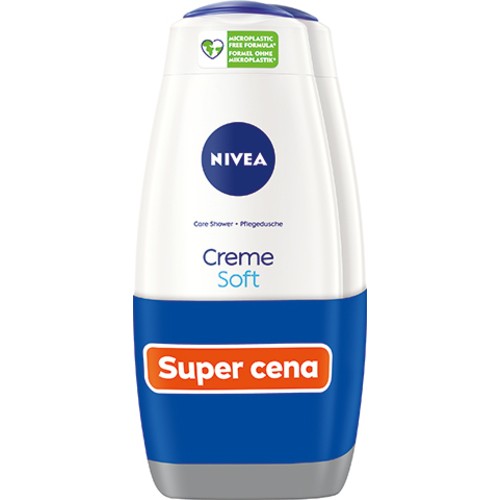 Nivea Gel doccia Creme Soft 2x500ml Gel doccia 500ml Donna