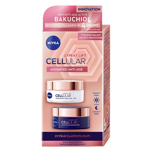 Nivea Cellular Expert Lift Set zral ple Drkov sada remodelan pe donna