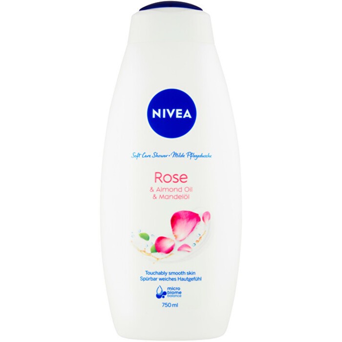 Nivea Rose and Almond Milk Shower Gel Sprchov gel donna 750ml
