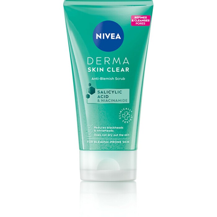 Nivea Derma Skin Clear AntiBlemish Scrub donna 150ml