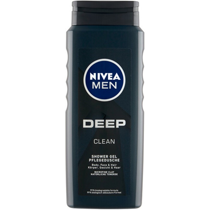 Nivea Men Deep Shower Gel uomo 500ml