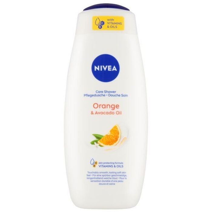 NIVEA Orange Avocado Oil Care Shower gel doccia nutriente 500ml