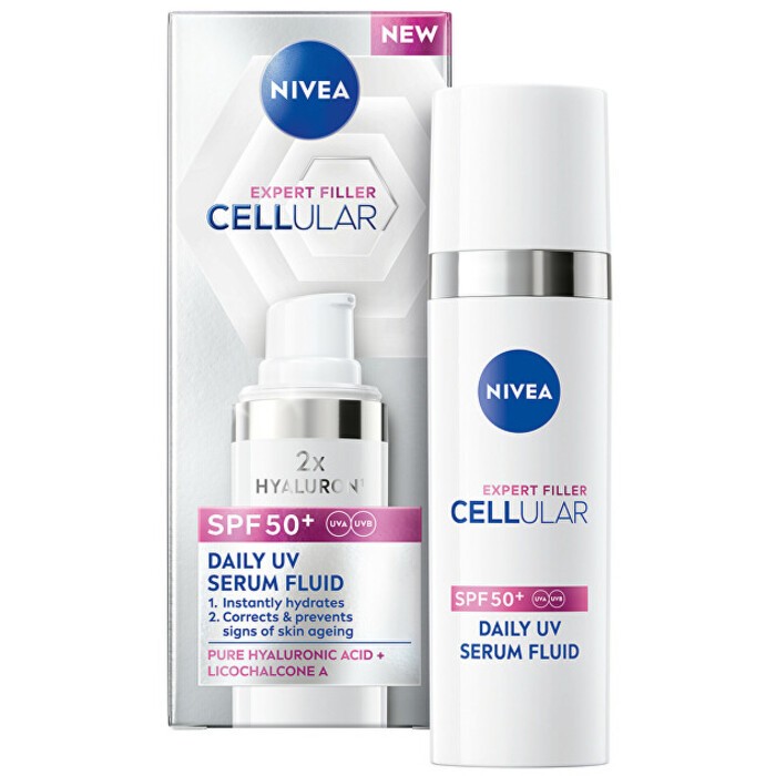 Nivea Siero UV quotidiano SPF 50+ Cellular Expert Filler Fluid 50ml donna