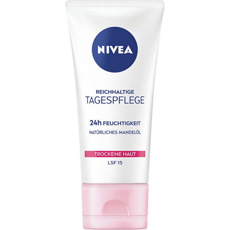 Nivea Crema Nutriente Giorno per Pelle Secca SPF 15 Crema Nutriente Giorno Essenziale 50ml donna