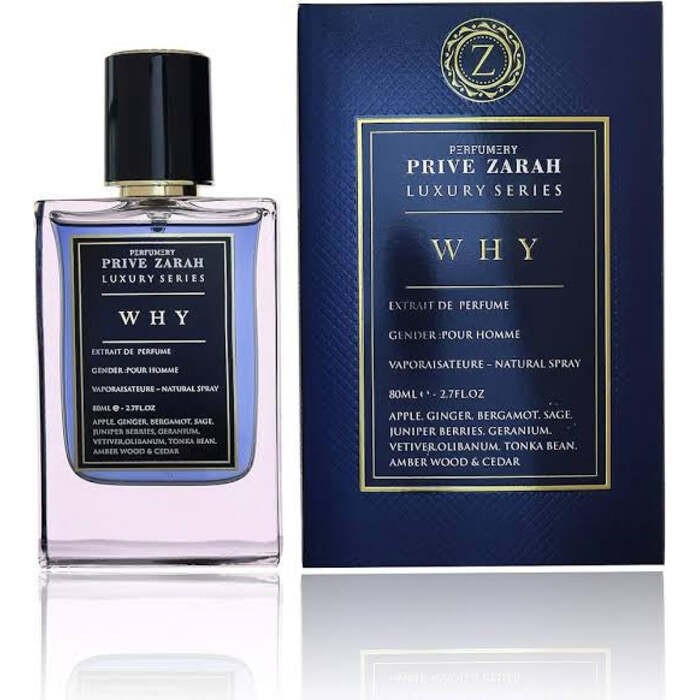 Zarah Why Perfume Extract uomo 70ml