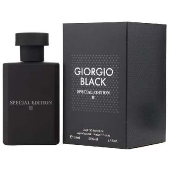 Giorgio Group Black Special Edition II Eau De Parfum 100ml uomo