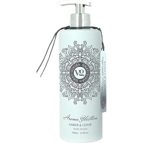 Vivian Gray Aroma Selection Amber Cedar Body Lotion donna 500ml