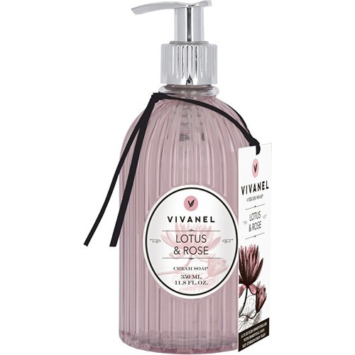 Vivian Gray Lotus & Rose Cream Soap - Liquid cream soap donna 350ml