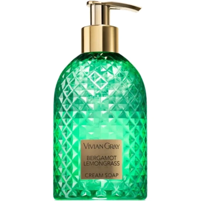 Vivian Gray Sapone crema al bergamotto e citronella Sapone liquido cremoso per le mani donna 300ml