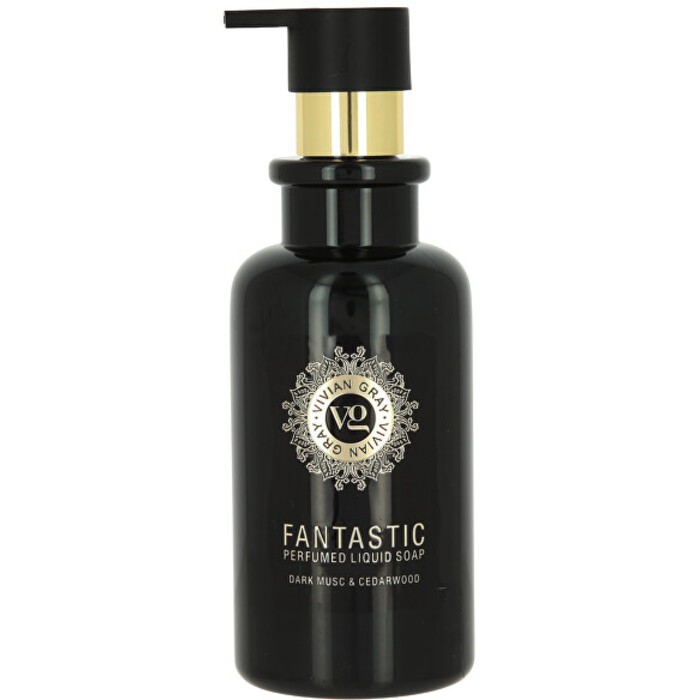 Vivian Gray Sapone liquido per le mani Fantastic Dark Musk & Cedarwood Sapone liquido profumato 300ml donna
