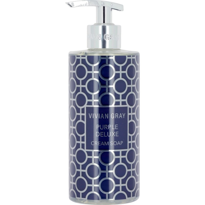 Vivian Gray Purple Deluxe Cream Soap - Creamy liquid soap donna 400ml