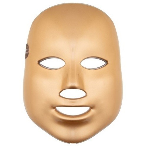 Palsar 7 LED Mask Gold LED maska na obliej zlat donna