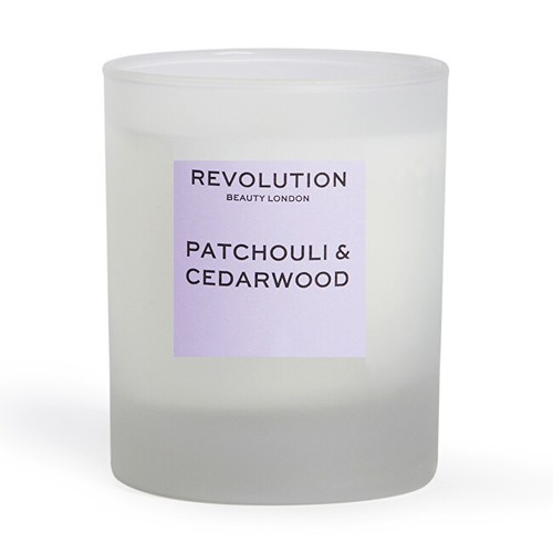 Revolution Home Candela Profumata Patchouli Cedro donna 170 g