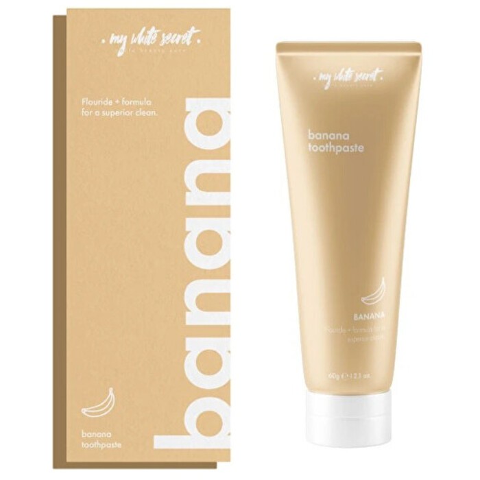My White Secret Banan Toothpaste - Banana flavoured toothpaste unisex 60.0g