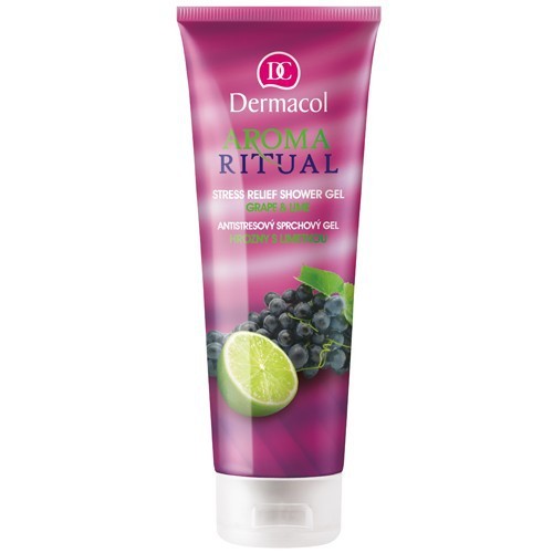 Dermacol Rituale Antistress Gel Doccia Aroma Uva con Lime Gel doccia antistress 250ml Donna